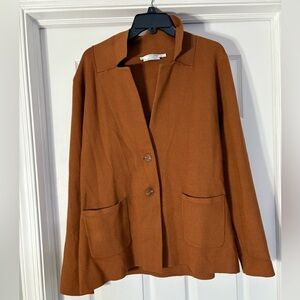 Elegant Tan Women's Blazer